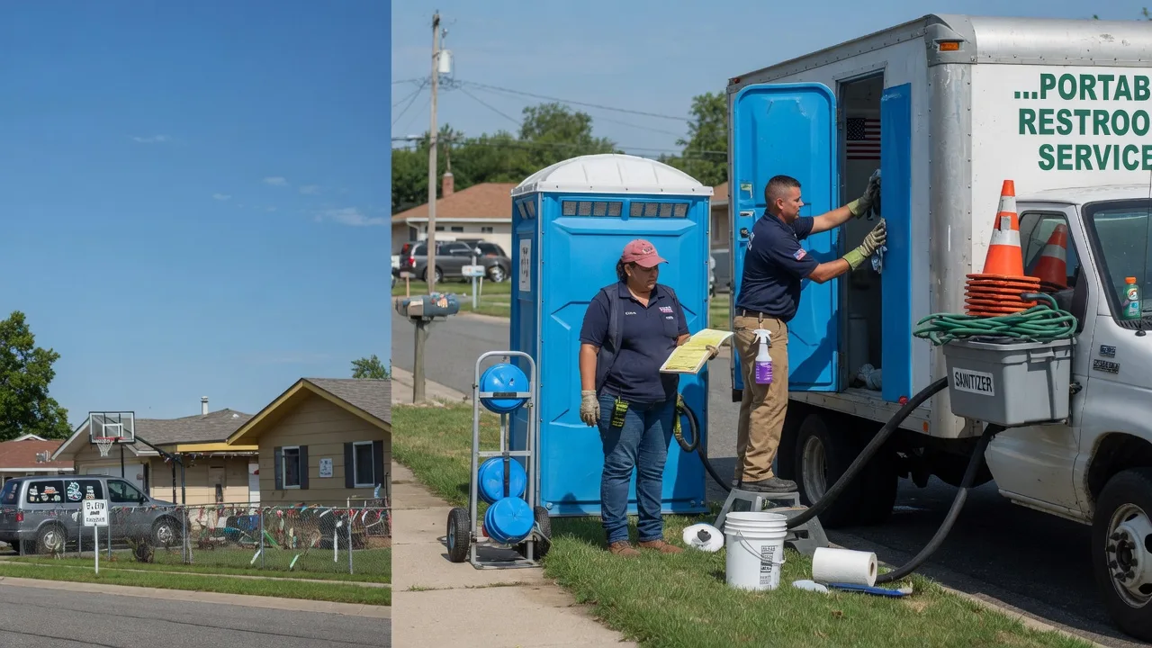 Portable Toilet Rental in Mayfield, KS near me